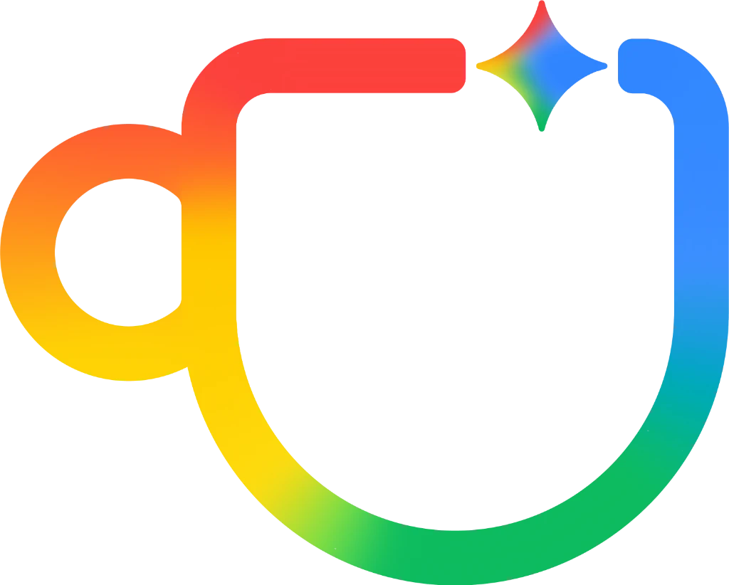 Connected Cup — Google AI Café Brussels Official Mug Emblem